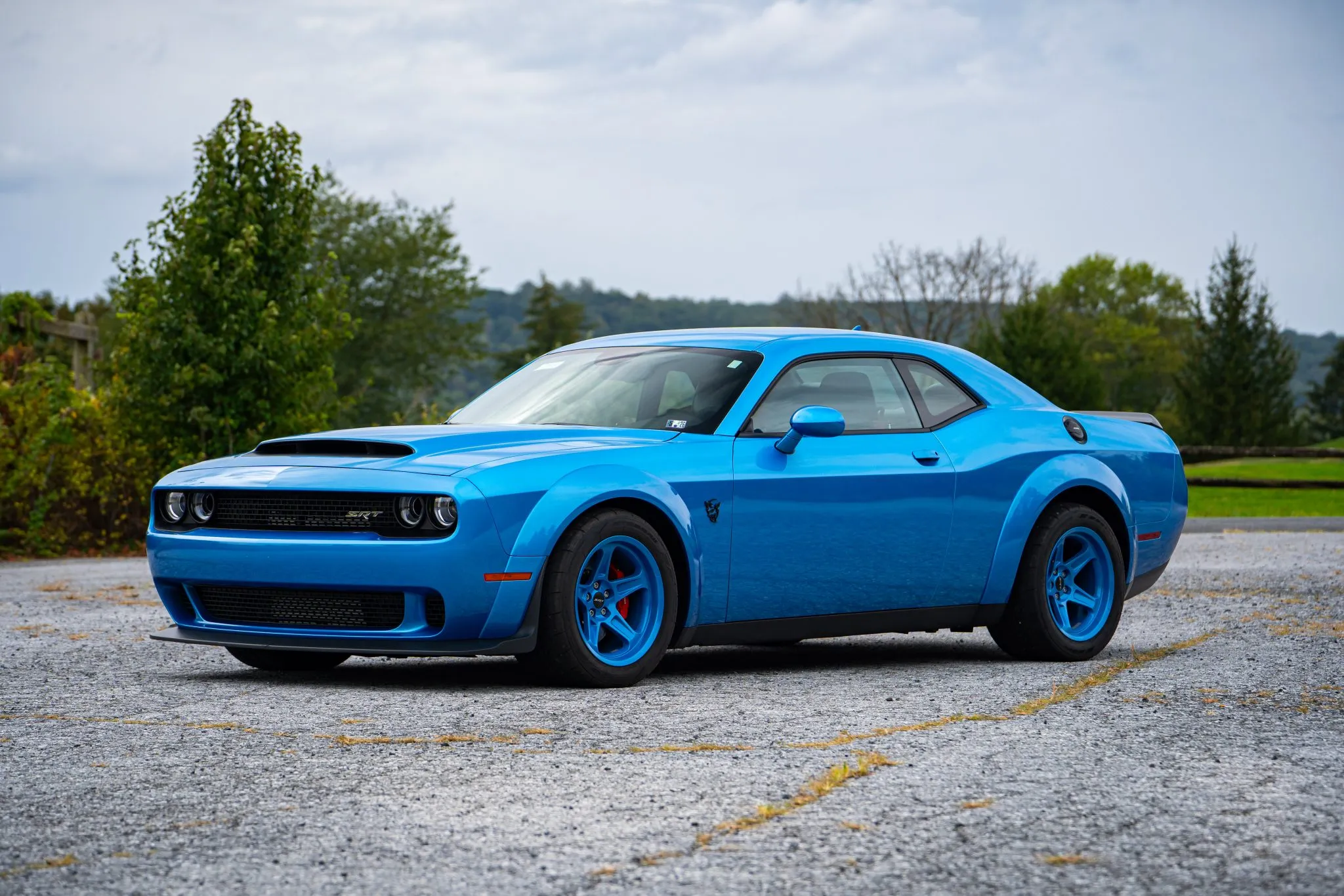 2018 Dodge Challenger SRT Demon BLUE